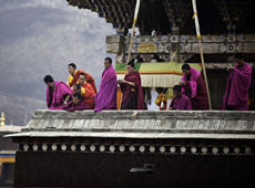 北京的三峡人佛教摄影作品