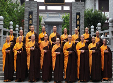 佛教摄影网-作者法门寺供稿《法门寺佛学院的优秀教师们》