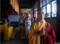 佛教摄影网-作者望悦先生《大连佛教协会副会长、观海寺住持义辉法师》