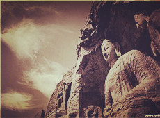 佛教摄影网-作者信愿行一《云冈石窟佛像》