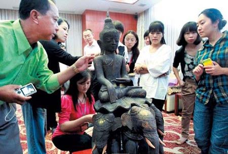 缅甸国家级精品佛教文物在将在广西展出