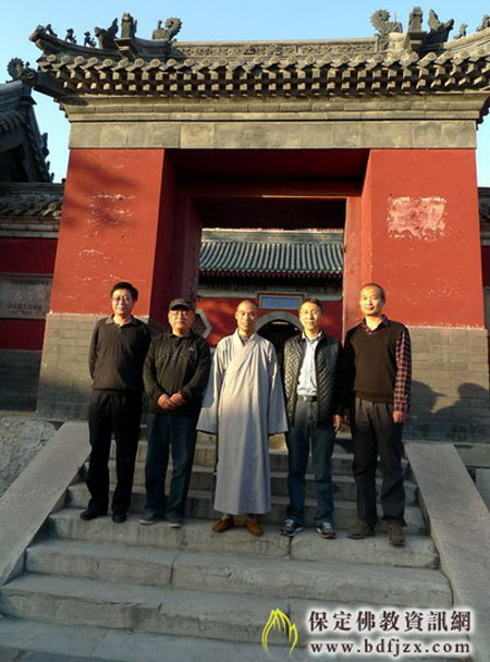 中国宗教杂志社韩松社长一行参访真觉禅寺