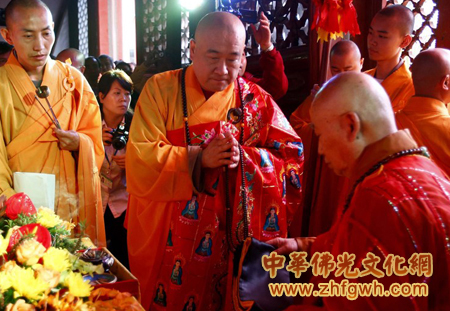 60年来北京首次方丈升座庆典法会戒台寺举行