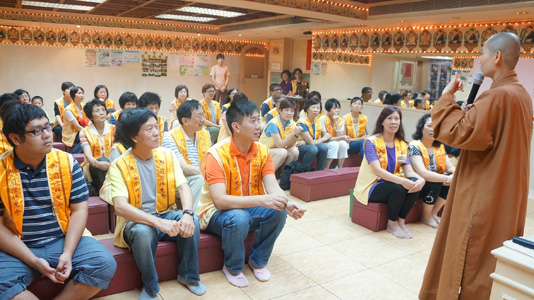 国际佛光会香港协会和谐分会一行到澳门禅净中心参访