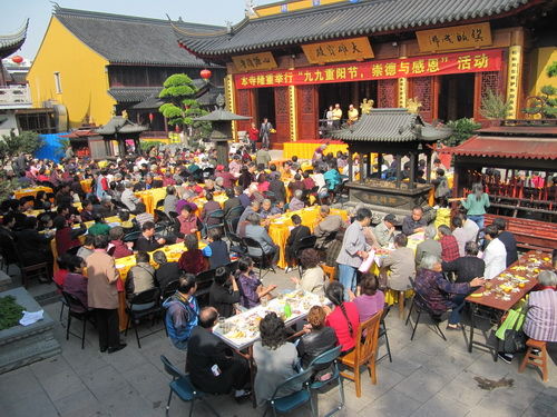 西林禅寺第二届“九九重阳节、崇德与感恩”活动