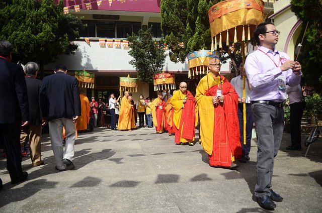 香港东普陀寺举行建寺八十周年庆典法会