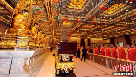 香港宝莲禅寺举行天坛大佛开光二十年纪念法会