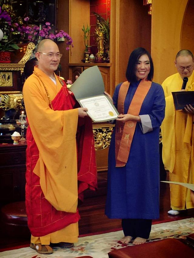 第二届汉传佛教传教师授戒认证仪式在美国洛杉矶举行