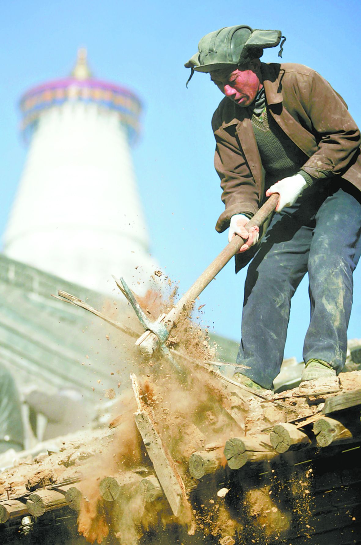 五台山大规模拆迁保护“佛国”氛围(图)