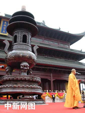 姑苏名刹重元寺落成 星云等海内外高僧出席(图)