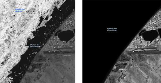 美公布卫星照片揭示极地冰川加速消融(组图)