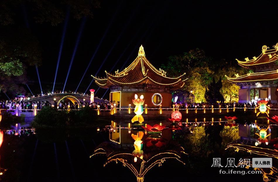 点亮心灯 普陀山传灯祈愿法会