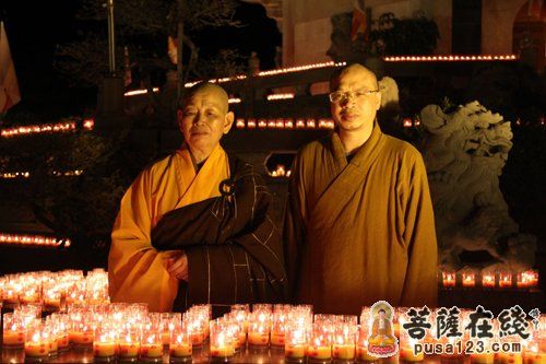 明向大和尚和明慧法师 明向大和尚和明慧法师