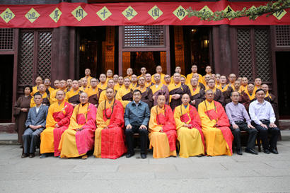 玅生老和尚圆寂十周年纪念活动在常熟兴福寺举行