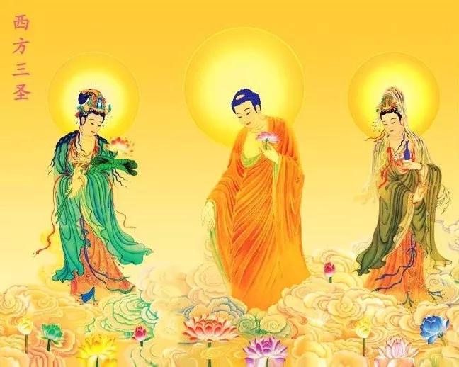 今日恭迎阿弥陀佛圣诞！祈愿众生诸事吉祥、福慧双增、往生净土！