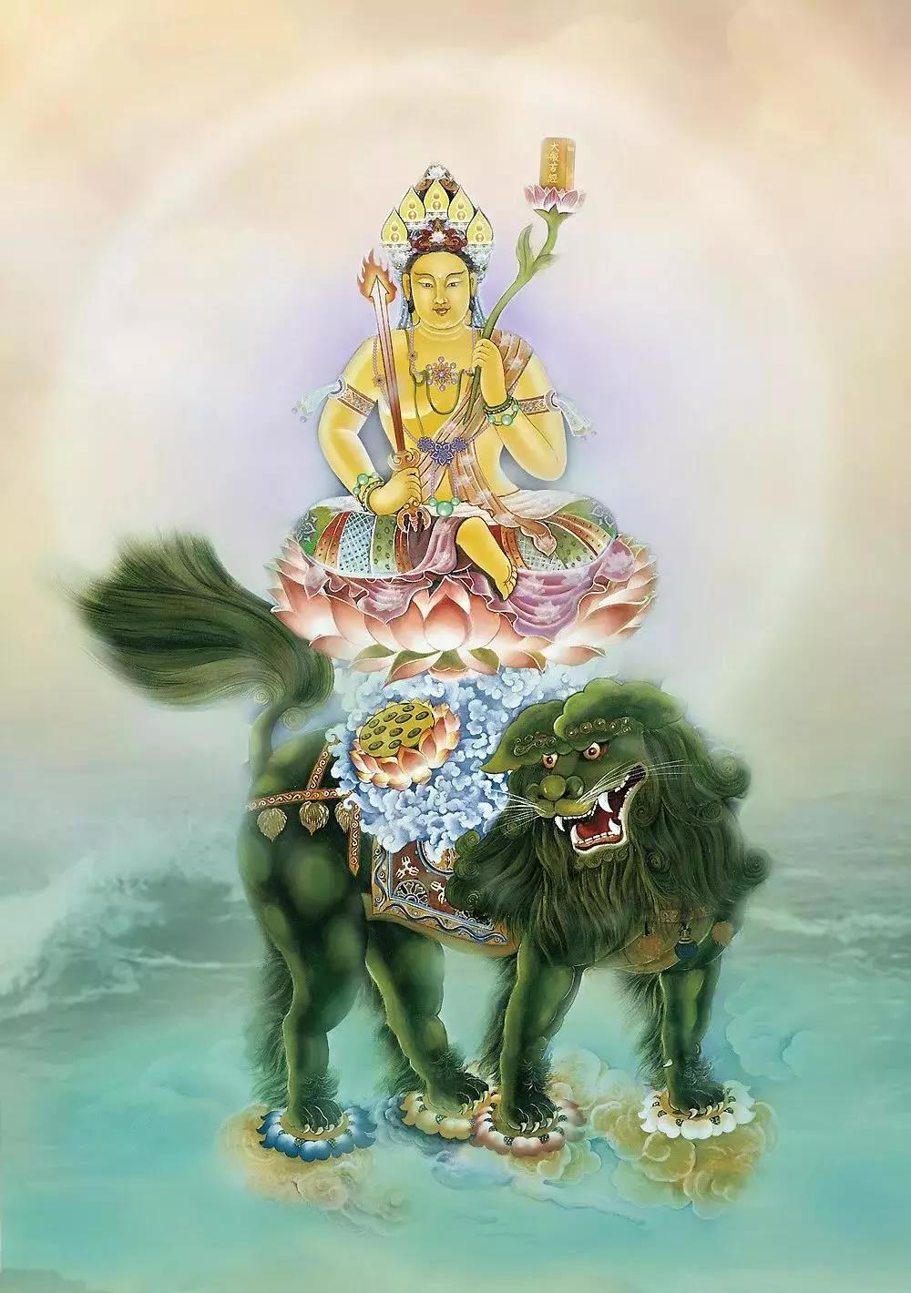 今日恭迎文殊菩萨圣诞日!祈愿智慧增长妙吉祥! 今日恭迎文殊菩萨圣诞日!祈愿智慧增长妙吉祥!