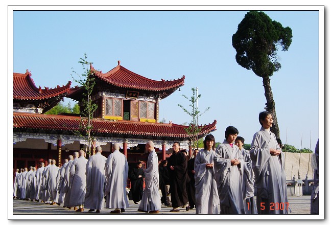 2007年短期出家