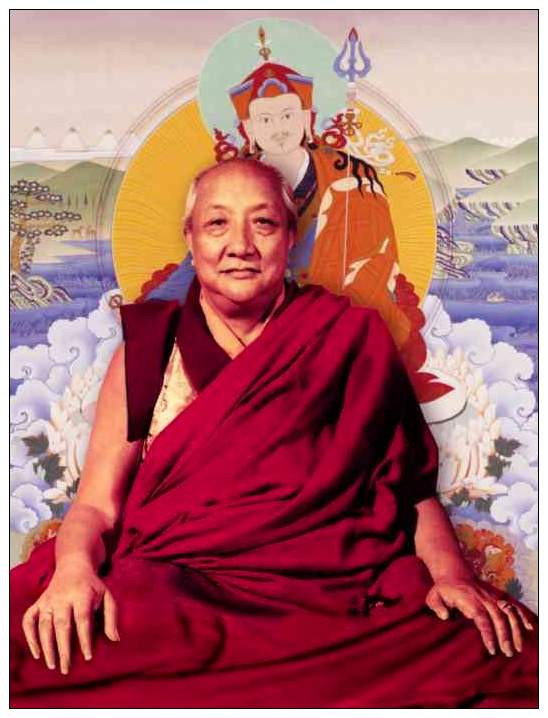 上师瑜伽之精髓顶果钦哲法王