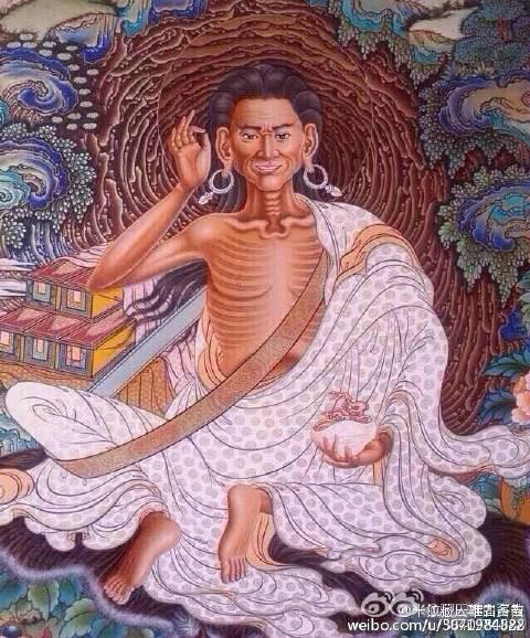 现在书店里应该有他的传记卖,叫《密勒日巴尊者传》.