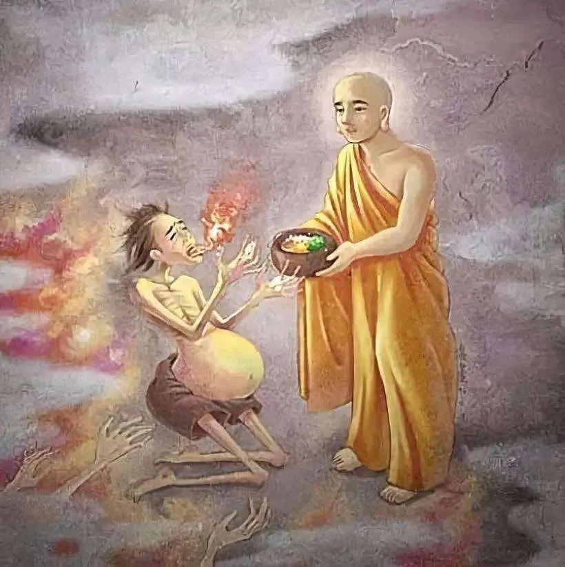 众生业力不同,感受的环境也不同.只有佛光,才能照亮.