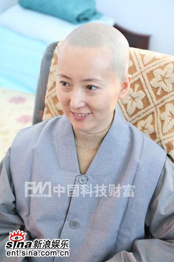 独家组图：陈晓旭剃度出家昔日黛玉今日妙真