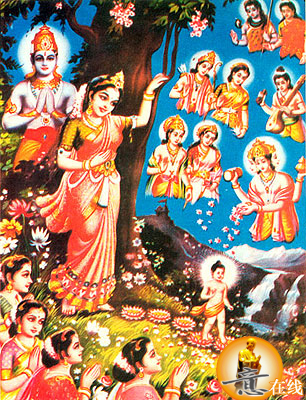 图说释迦牟尼佛一生全图