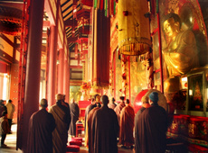 秦岭佛教摄影作品