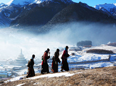 牛民佛教摄影作品