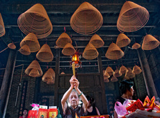 泥胶佛教摄影作品