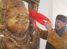 虔诚佛教摄影作品