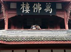 黑摄绘佛教摄影作品