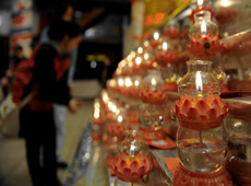 晴天雨佛教摄影作品