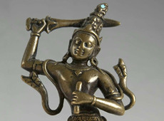 海外收藏十二世纪帕拉佛像艺术：文殊菩萨坐像