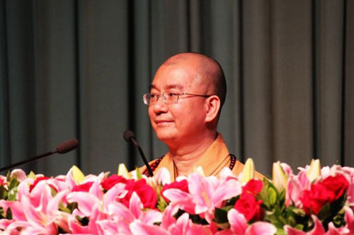 学诚法师应邀在北京大学作讲座