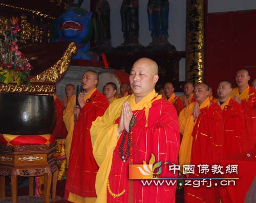 江苏无锡佛光寺为爱国华侨举办水陆法会