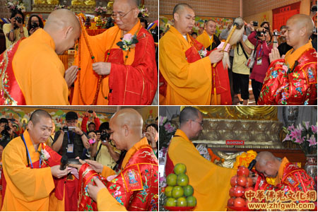 日照法师印度菩提伽叶中华大觉寺升座