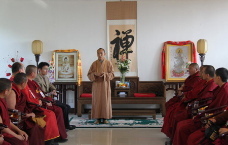 藏传佛教青年代表团到湖北参访交流