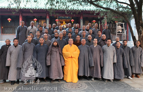 少林寺辛卯年“精进七”禅七法会圆满解七