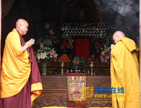 五台山塔院寺举行寂度老法师圆寂七周年纪念系列法会