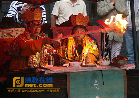 五台山塔院寺举行寂度老法师圆寂七周年纪念系列法会