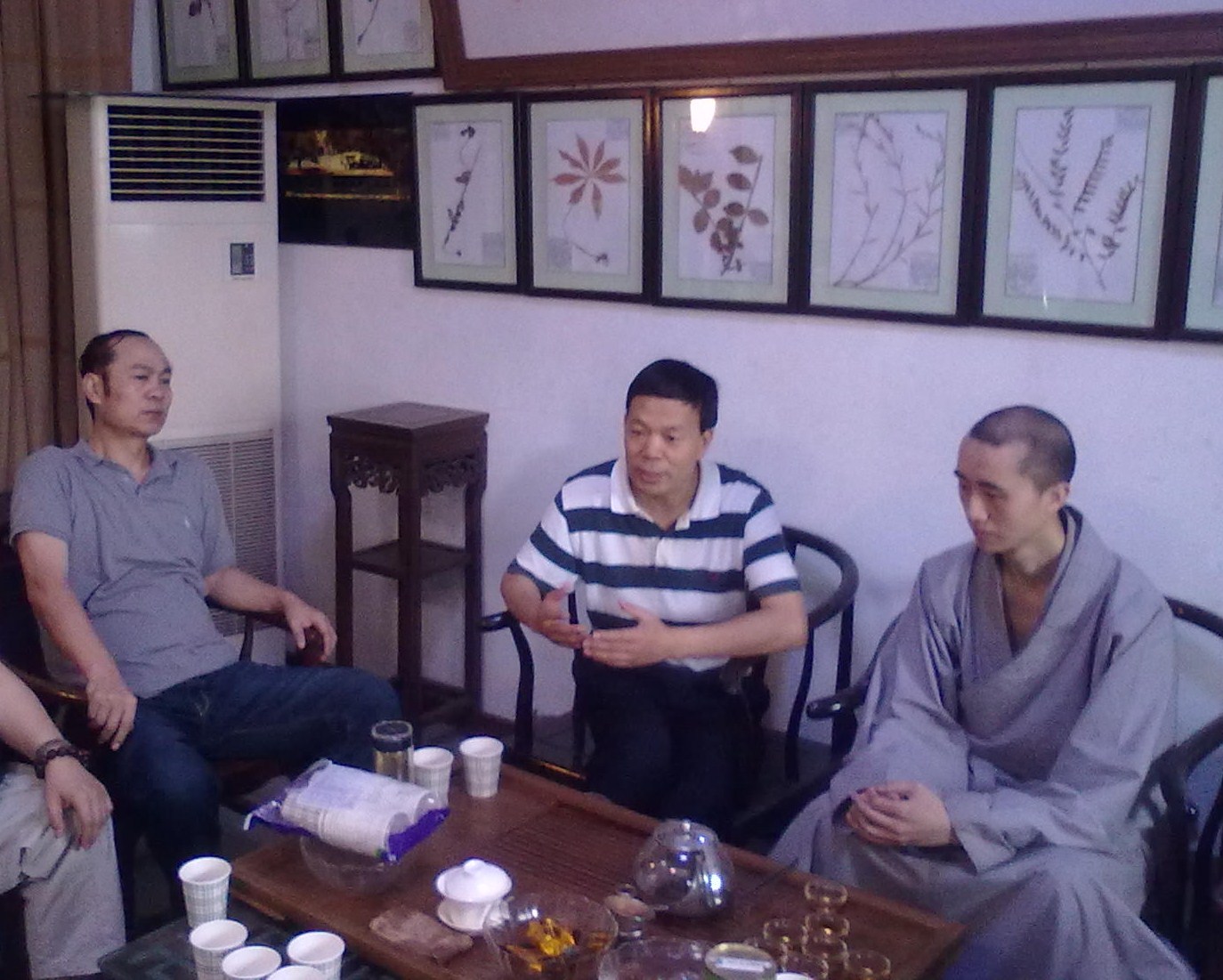 李利安教授与天空法师