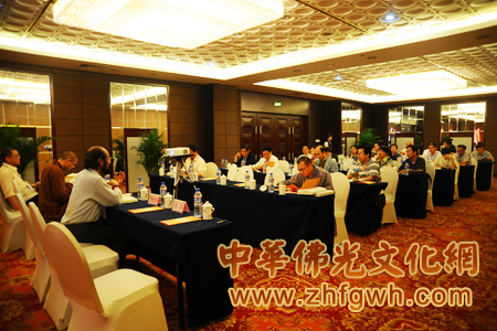 5月19日下午，“第二届河北禅宗论坛”之“生活禅研究”分论坛现场