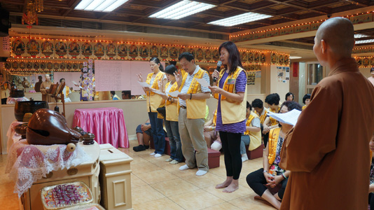 国际佛光会香港协会和谐分会一行到澳门禅净中心参访