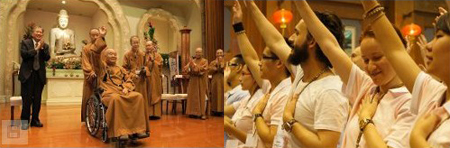 2012国际青年生命禅学营开营