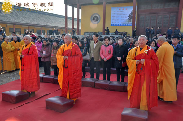 江苏江阴季子寺隆重举行藏经楼奠基庆典、法会