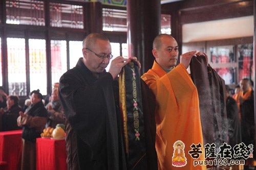 江苏宝华山隆昌寺举行慈舟长老圆寂十周年追思法会