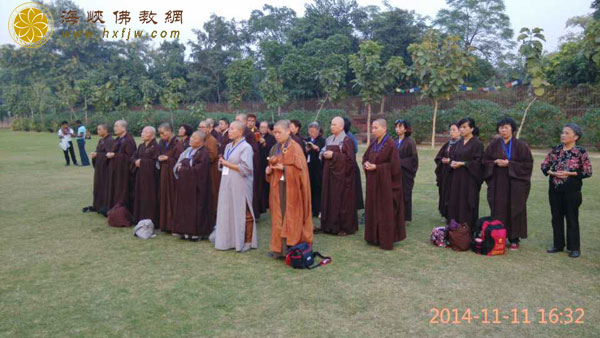 资国寺印度朝圣团系列报道之第一站朝圣鹿野苑