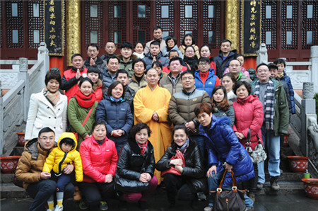 南京栖霞古寺2014年首场皈依法会圆满