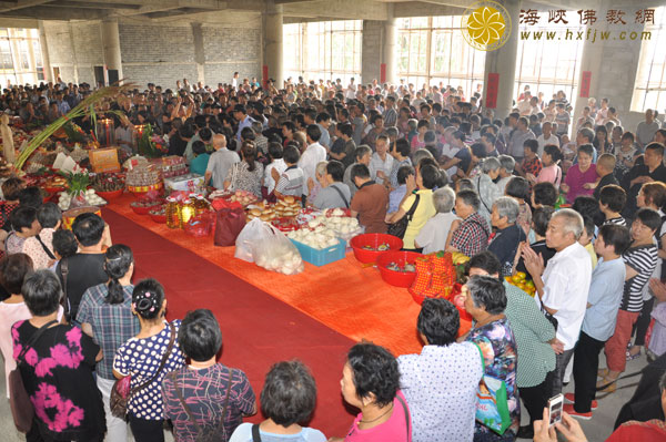 江苏常州大林寺隆重举行法界大楼上梁祈福法会