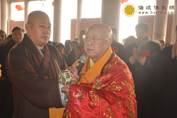 江苏常州武进舜山南禅寺隆重举行大雄宝殿奠基祈福法会